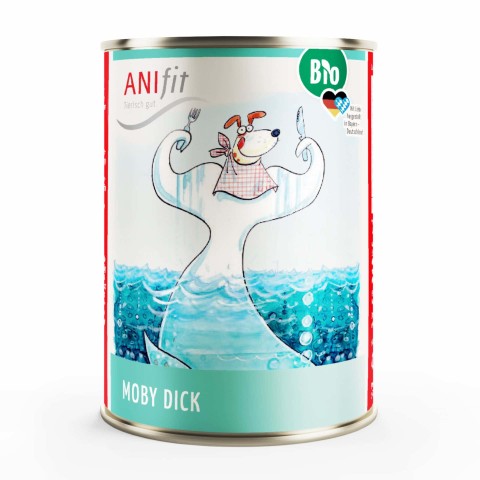 Dog Accessories Wet pet food BIO Moby Dick 400g 6 Piece -1- Anifit